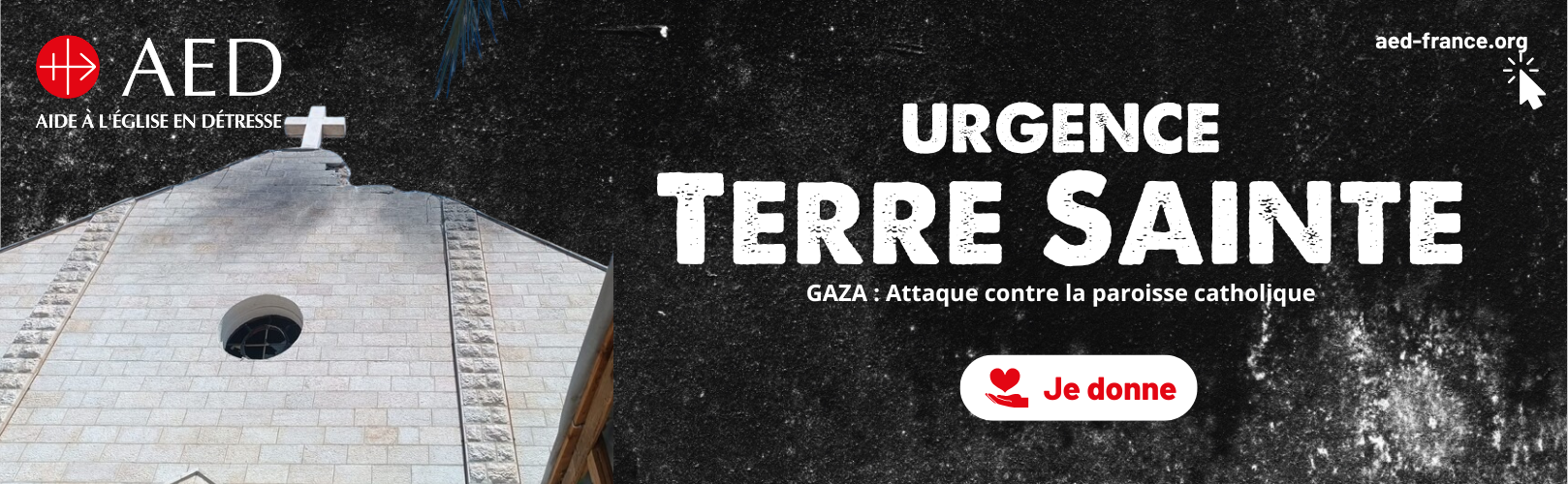 Urgence terre sainte 2025